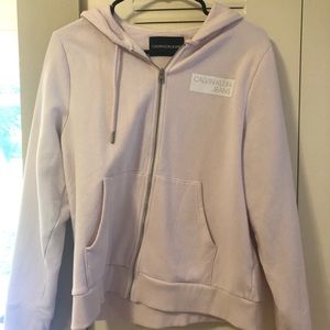 Calvin Klein zip up hoodie